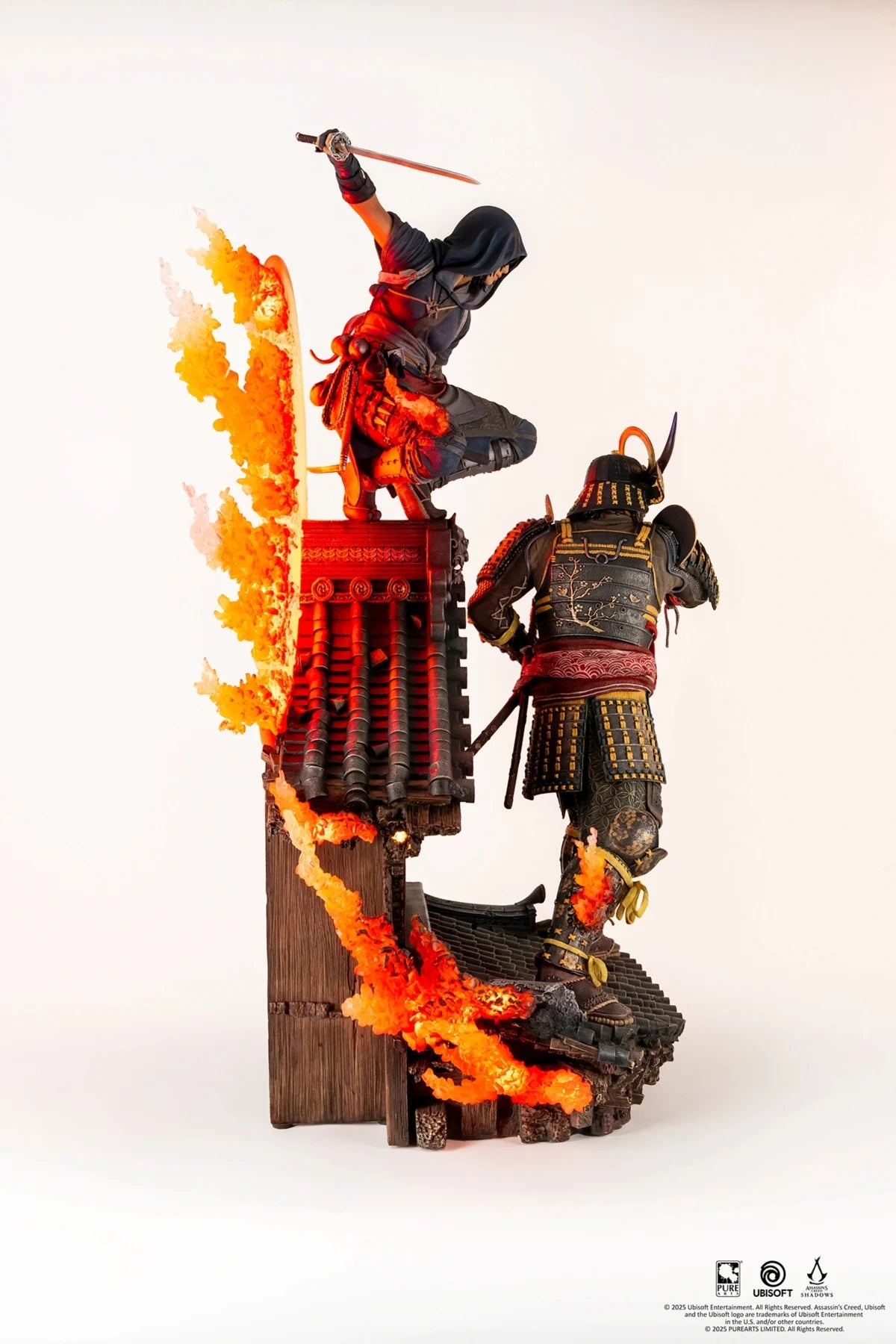 ASSASSIN'S CREED SHADOWS - Naoe & Yasuke - Statuette Animus 1/4 79cm