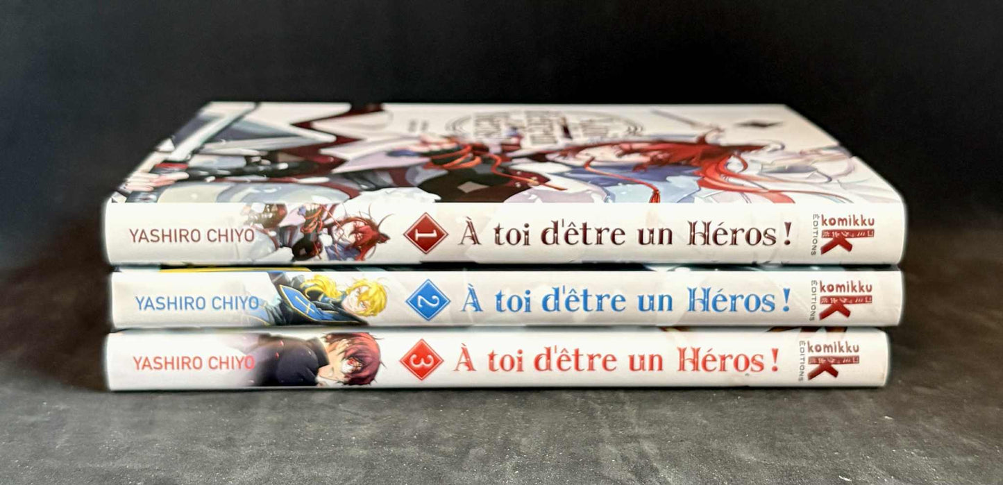 A toi d'être un héros ! T01 à 03