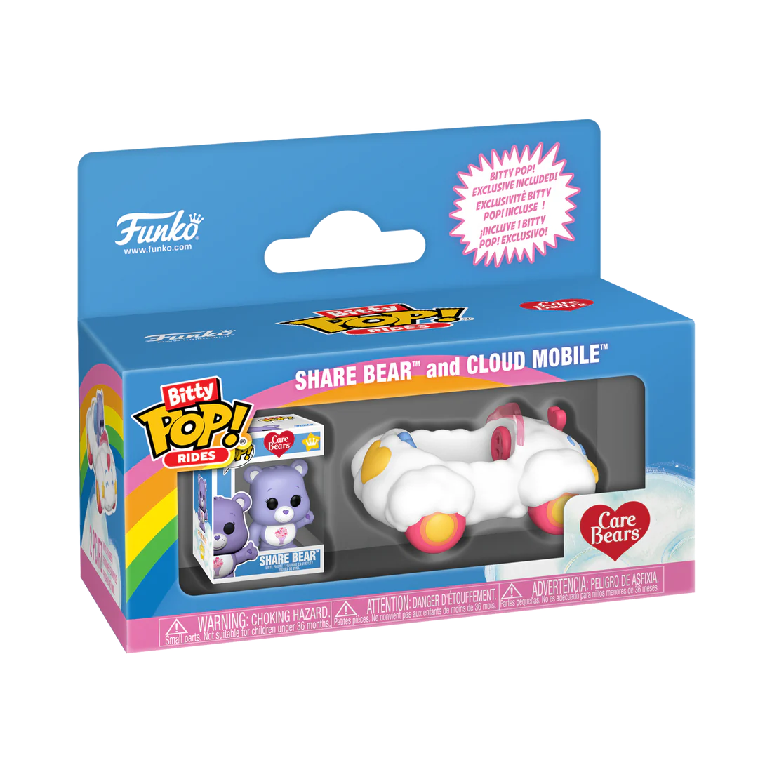 BISOUNOURS - Bitty Pop Ride - Cloud Mobile