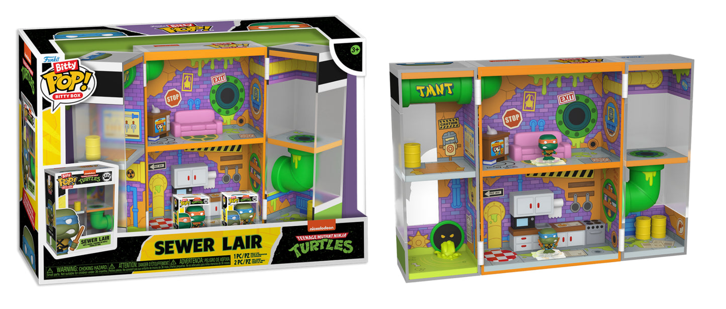 BITTY BOXES - Les Tortues Ninjas - Sewer Home