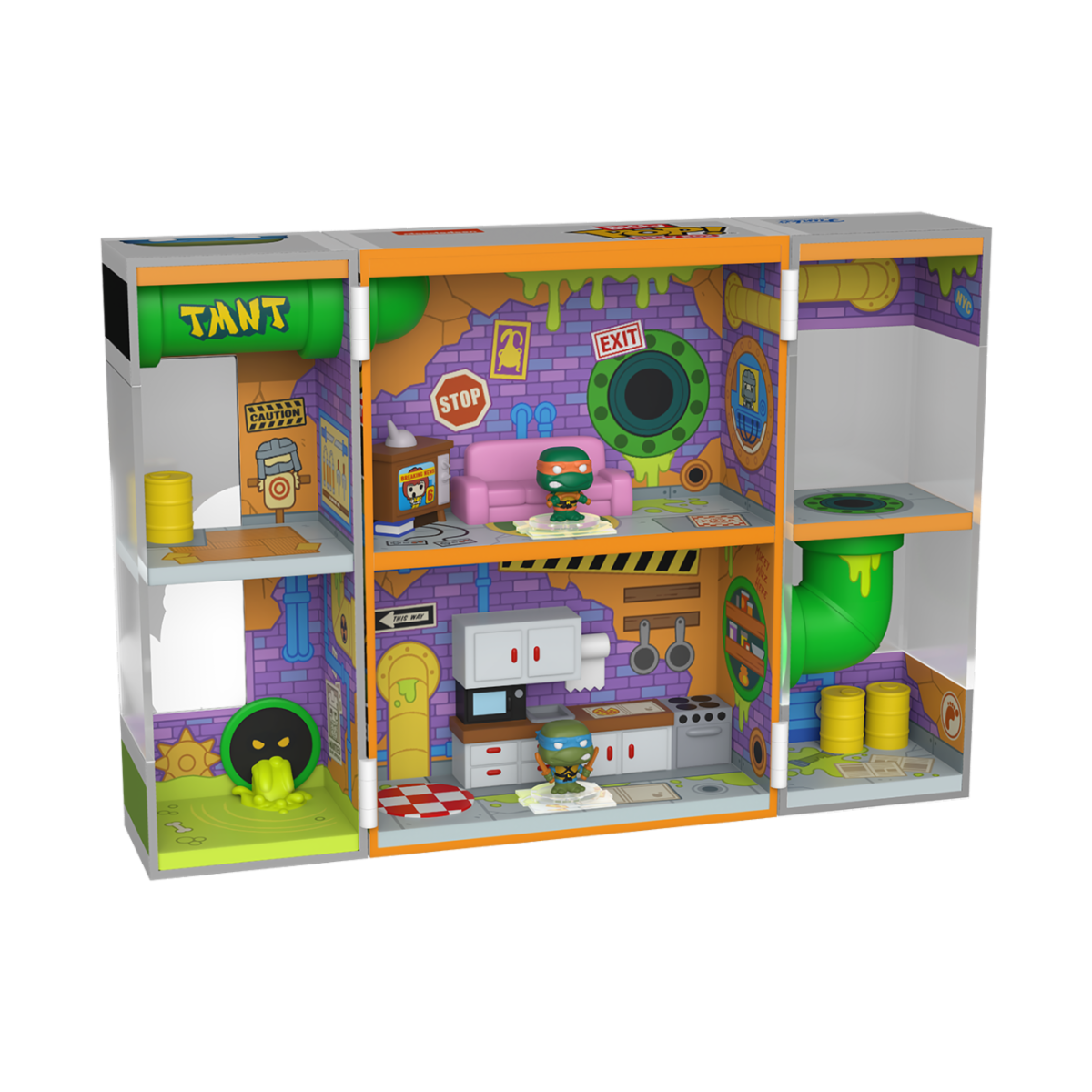 BITTY BOXES - Les Tortues Ninjas - Sewer Home