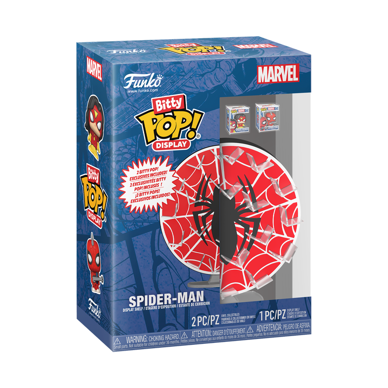 BITTY POP Display - Spider-Man Web