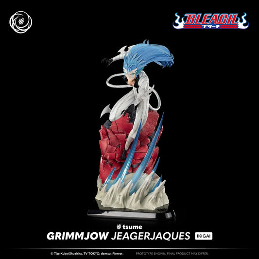 BLEACH - Grimmjow - Statue Résine 1/6 By Tsume 36cm