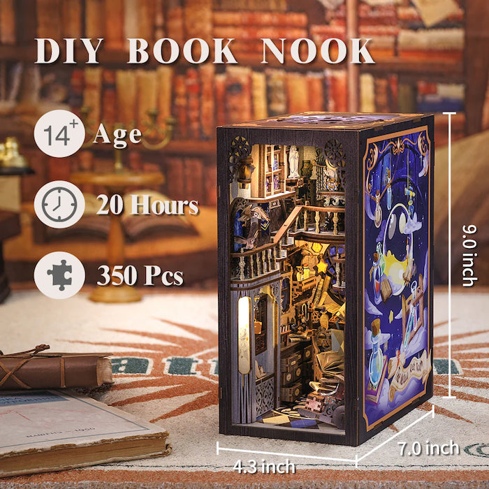 BOOK NOOK KIT - DIY - Salle Commune Nebula - 350pc + Eclairage LED