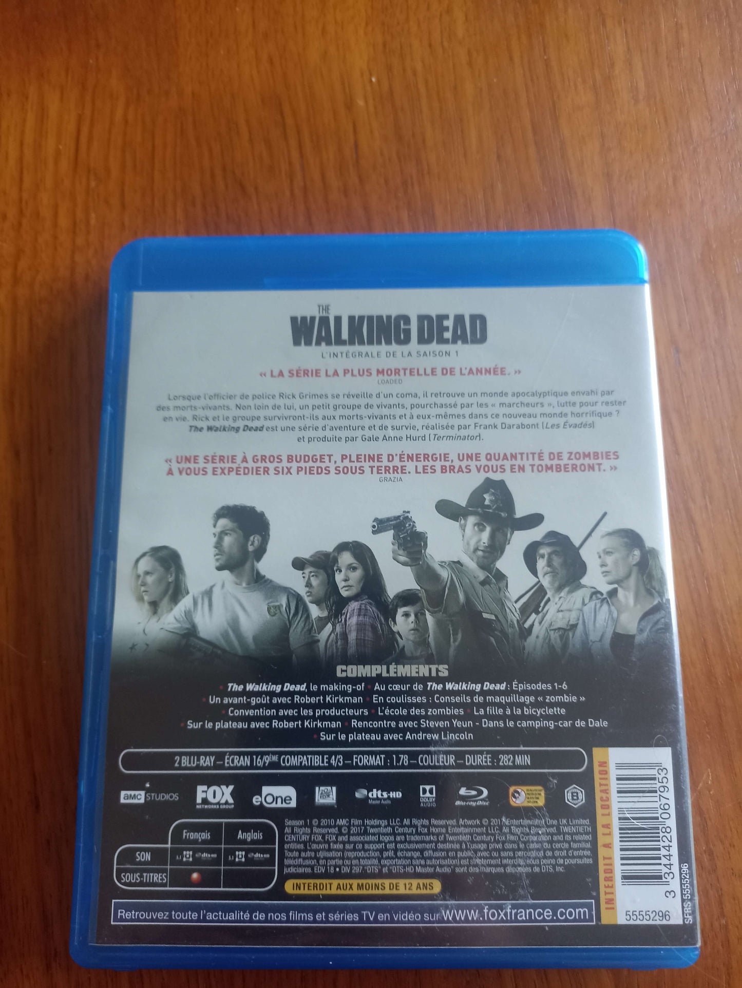 Blu-ray Disc The Walking Dead Intégrale de la saison 1