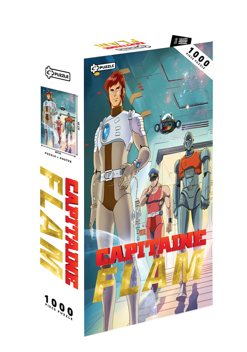 CAPITAINE FLAM - Poster + Puzzle 1000pcs