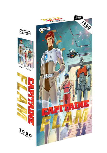 CAPITAINE FLAM - Poster + Puzzle 1000pcs