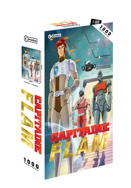 CAPITAINE FLAM - Poster + Puzzle 1000pcs