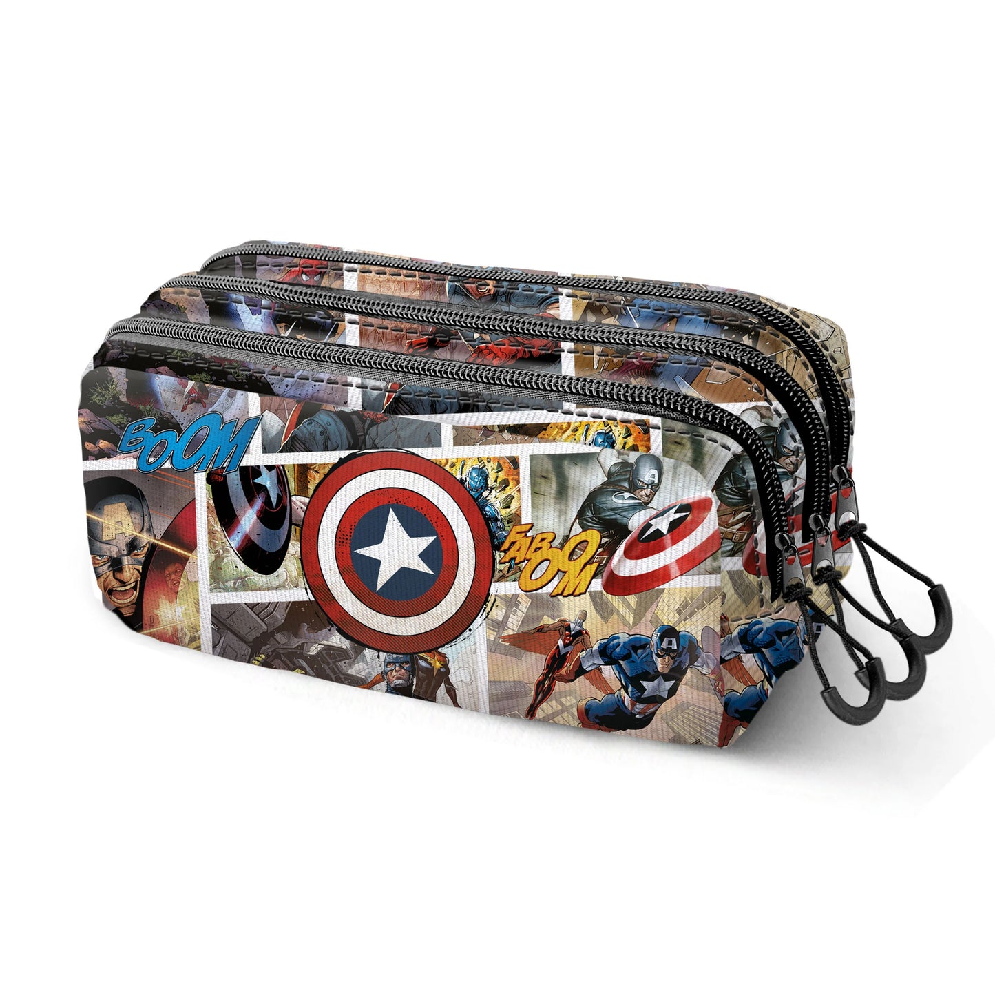 CAPTAIN AMERICA - Comics - Trousse Rectangulaire "Trick"