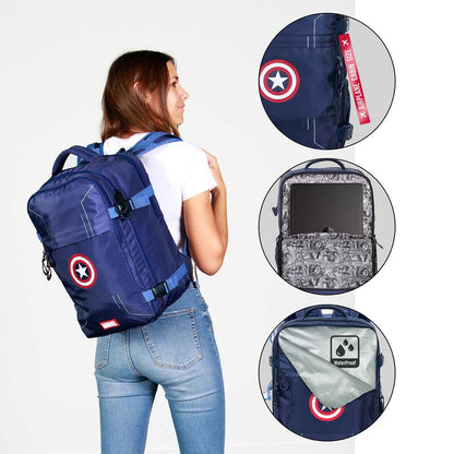 CAPTAIN AMERICA - Sac à Dos de Voyage Mercury Cabine '40x25x20cm'