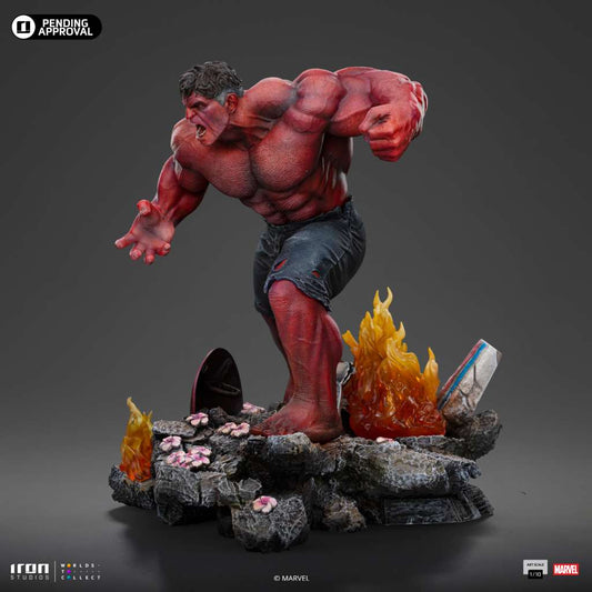 CAPTAIN AMERICA 4 - Red Hulk - Statuette Art Scale 1/10 23.5cm