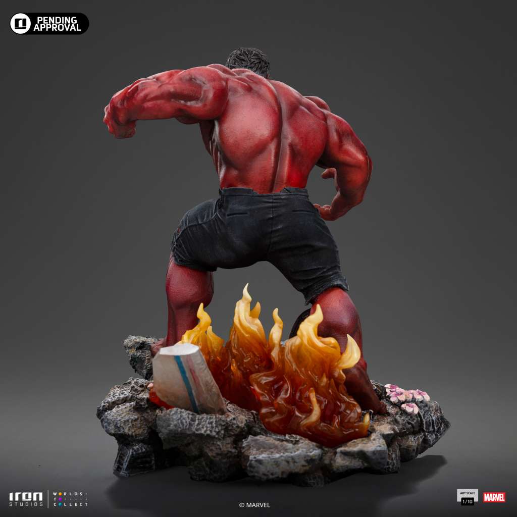CAPTAIN AMERICA 4 - Red Hulk - Statuette Art Scale 1/10 23.5cm