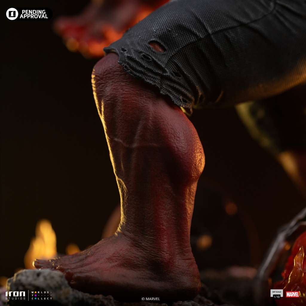 CAPTAIN AMERICA 4 - Red Hulk - Statuette Art Scale 1/10 23.5cm