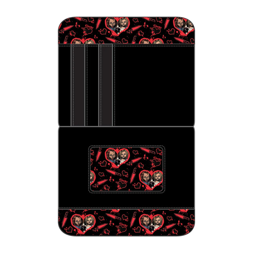 CHUCKY - La fiancée de Chucky - Portefeuille LoungeFly "Happy couple" PRECO> 10/12