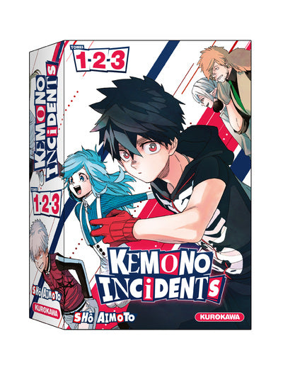 COFFRET - KEMONO INCIDENTS - TOMES 1-2-3