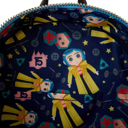 CORALINE - Poupée Cosplay - Mini Sac à Dos LoungeFly PRECO> 10/12