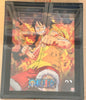 3D lenticular frame - One Piece - Brothers burning rage