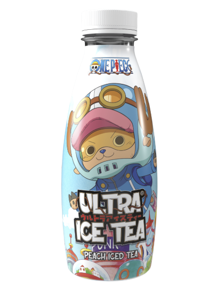 ULTRA ICE TEA One Piece (egghead) Peach Iced Tea Chopper 50cl