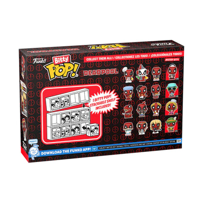 DEADPOOL - Bitty Pop 4 Pack 2.5cm - BBQ Master