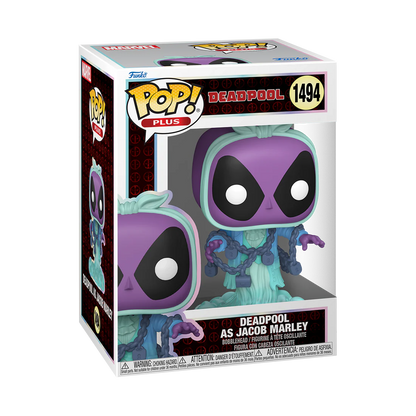 DEADPOOL - POP Plus N° 1494 -Deadpool As Jacob Marley