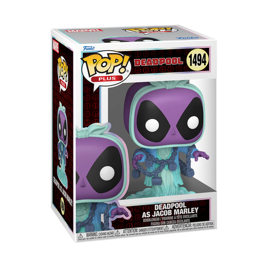 DEADPOOL - POP Plus N° 1494 -Deadpool As Jacob Marley