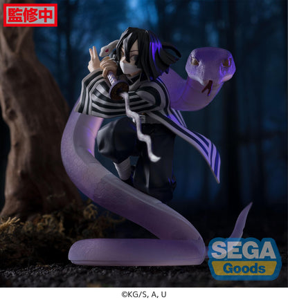 DEMON SLAYER - Obanai Iguro - Figurine Xross Link 14cm