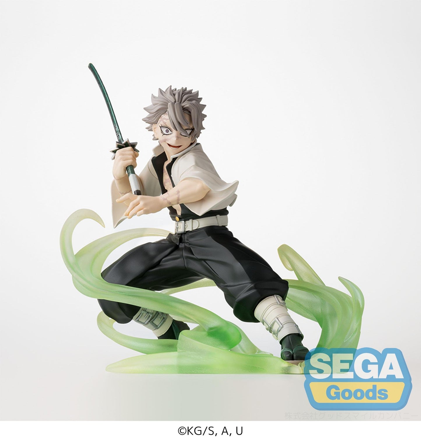 DEMON SLAYER - Sanemi Shinazugawa - Figurine Xross Link 12cm