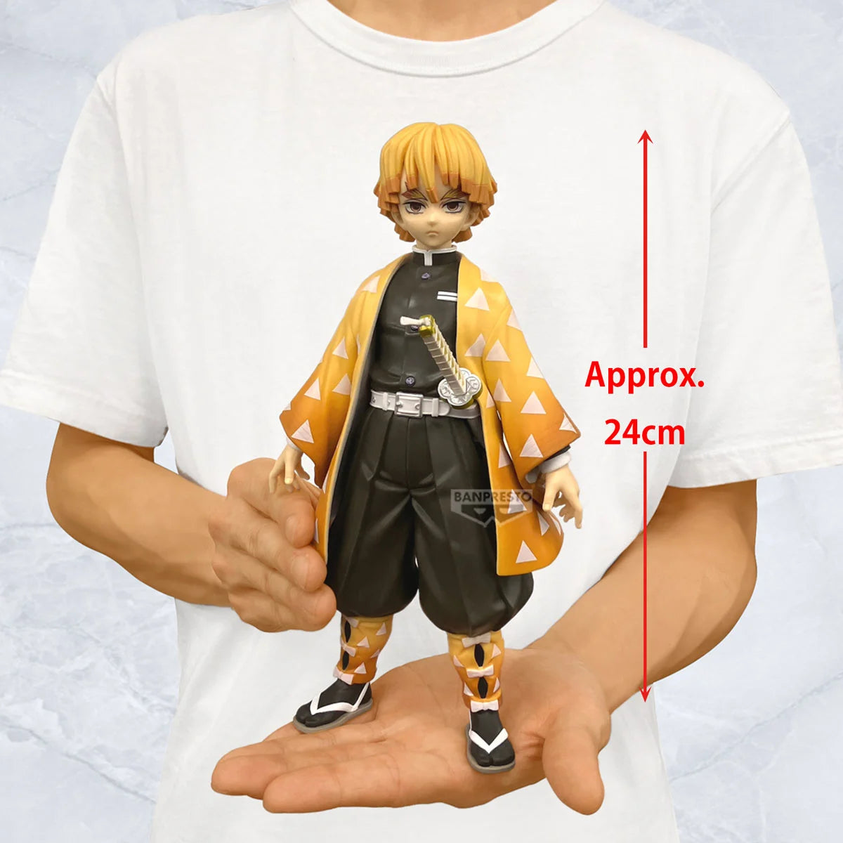 DEMON SLAYER - Zenitsu Agatsuma - Figurine Grandista 24cm