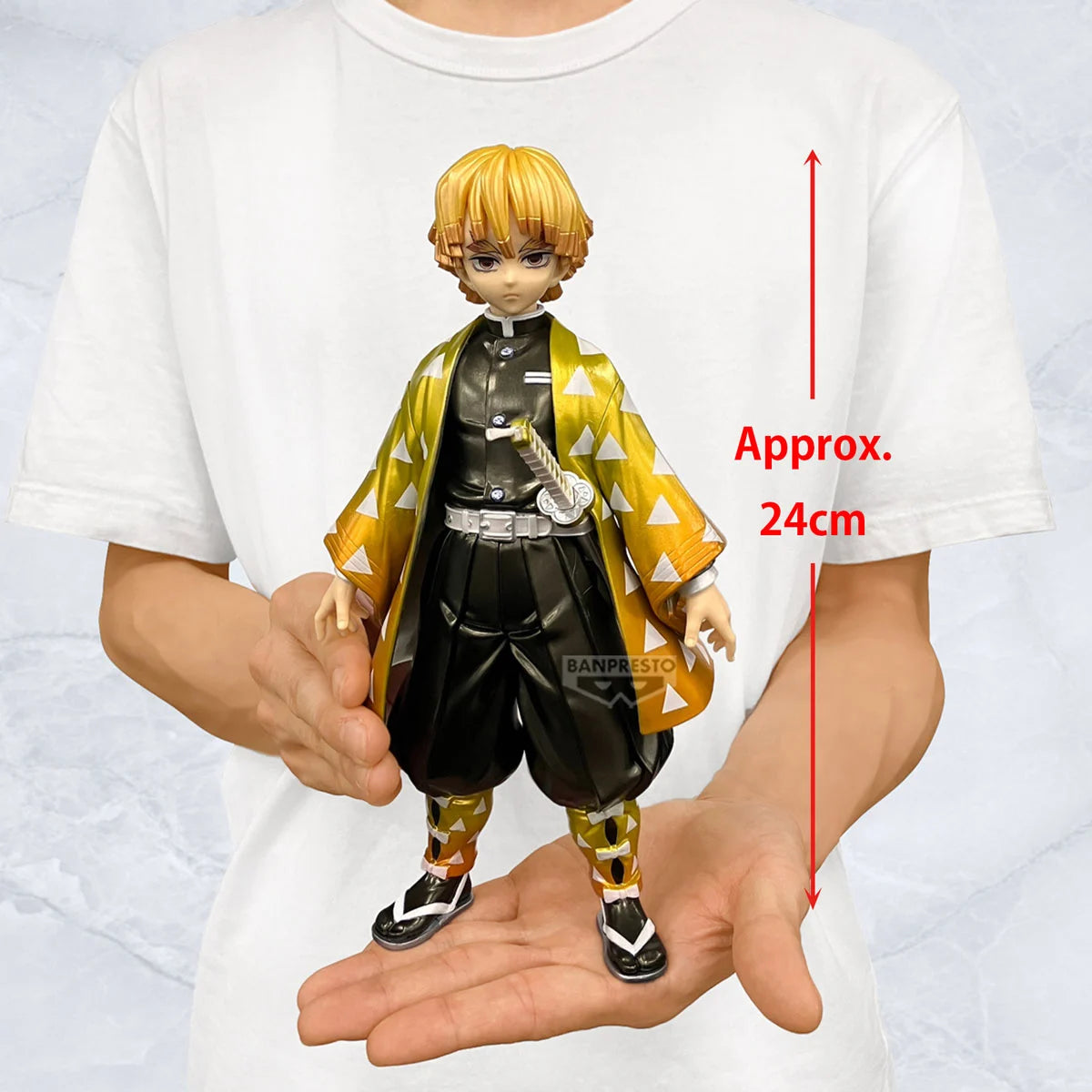DEMON SLAYER - Zenitsu Agatsuma (Metal) - Figurine Grandista 24cm