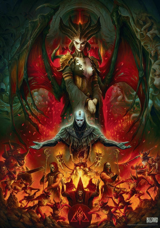 DIABLO IV - Lilith Composition - Puzzle 1000P