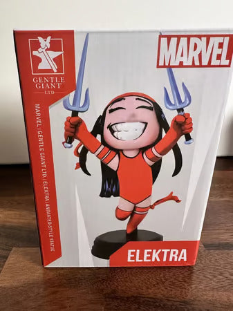 DIAMOND SELECT TOYS - MARVEL ANIMATED STYLE - ELEKTRA STATUE 13CM