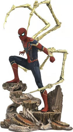 DIAMOND SELECT TOYS - MARVEL GALLERY - IRON SPIDER-MAN (AVENGERS INFINITY WAR) STATUE 23CM