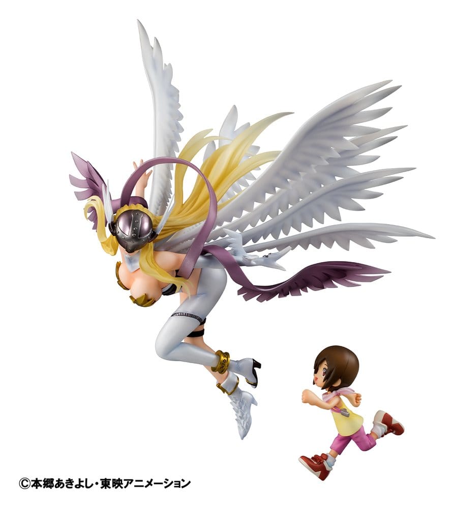 DIGIMON - Angewomon & Hikari Yagami - Statuette G.E.M. 22cm PRECO > 16/03