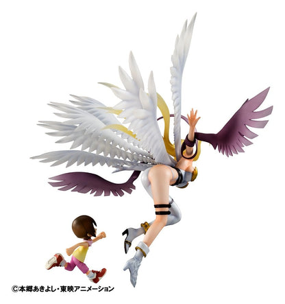 DIGIMON - Angewomon & Hikari Yagami - Statuette G.E.M. 22cm PRECO > 16/03