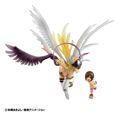 DIGIMON - Angewomon & Hikari Yagami - Statuette G.E.M. 22cm PRECO > 16/03