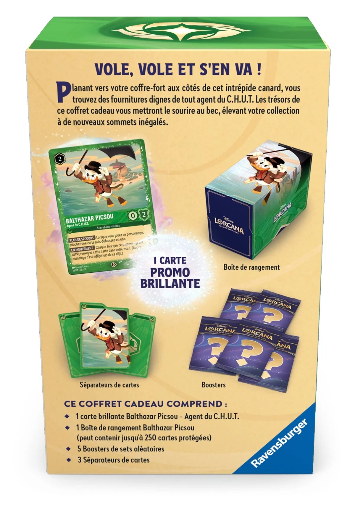DISNEY - Lorcana - Trading Cards Coffret Cadeau Picsou - FR PRECO > 28/12