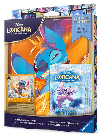 DISNEY - Lorcana -Trading Cards Collec. Starter Set Edition Stitch -EN PRECO > 28/12