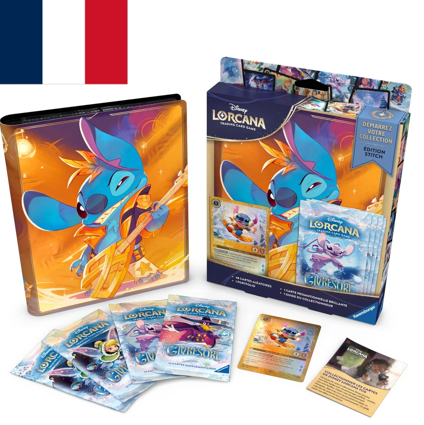 DISNEY - Lorcana -Trading Cards Collec. Starter Set Edition Stitch -FR PRECO > 28/12