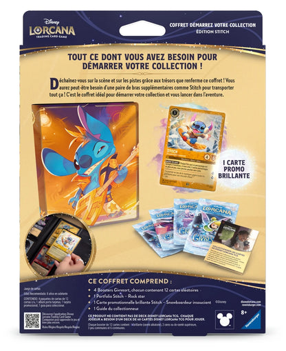 DISNEY - Lorcana -Trading Cards Collec. Starter Set Edition Stitch -FR PRECO > 28/12