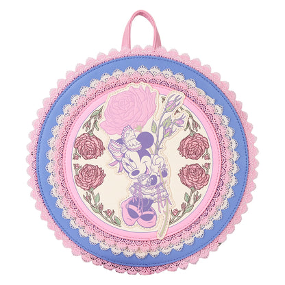 DISNEY - Minnie "Floral and Lace" - Mini Sac à Dos LoungeFly