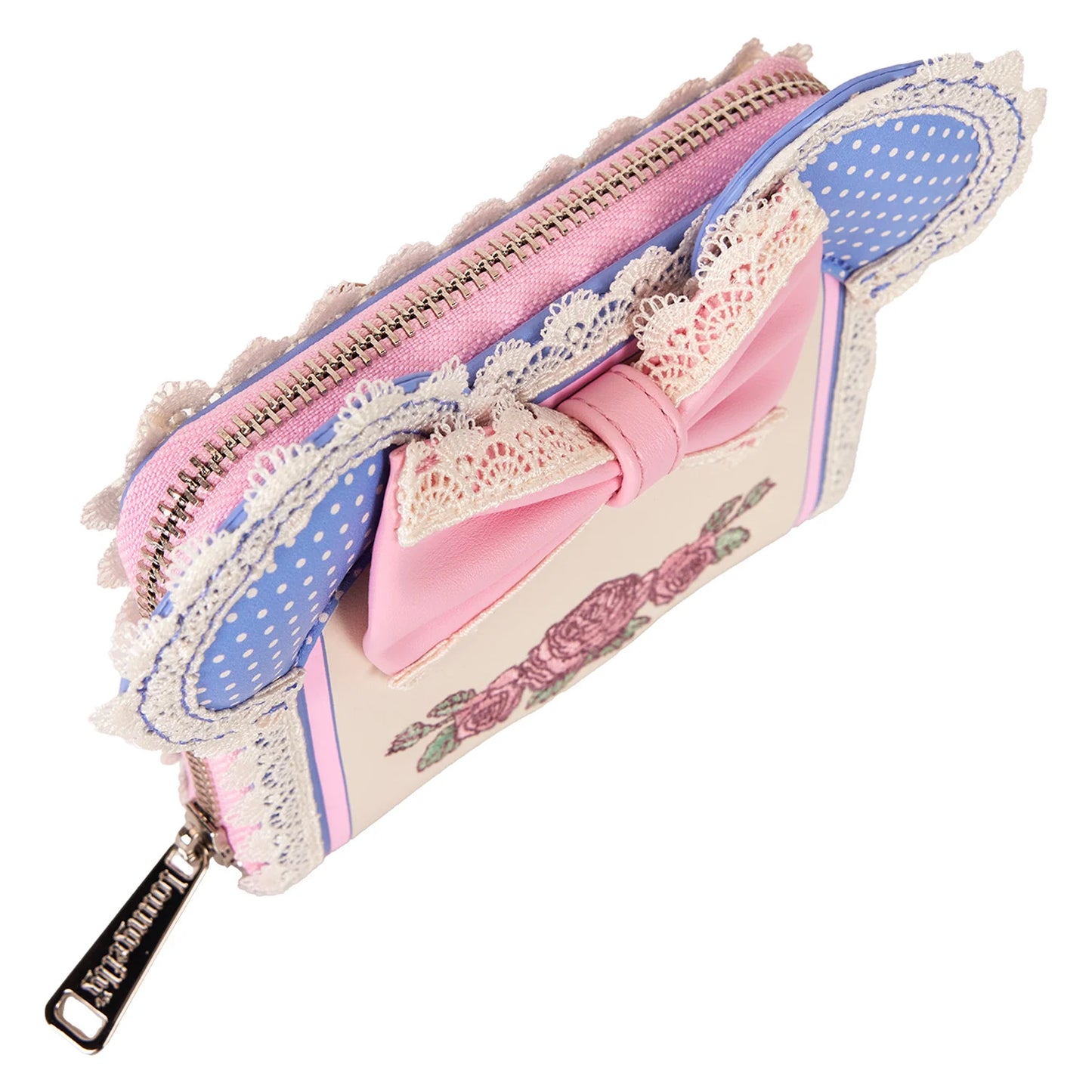 DISNEY - Minnie "Floral and Lace Ears" - Portefeuille LoungeFly