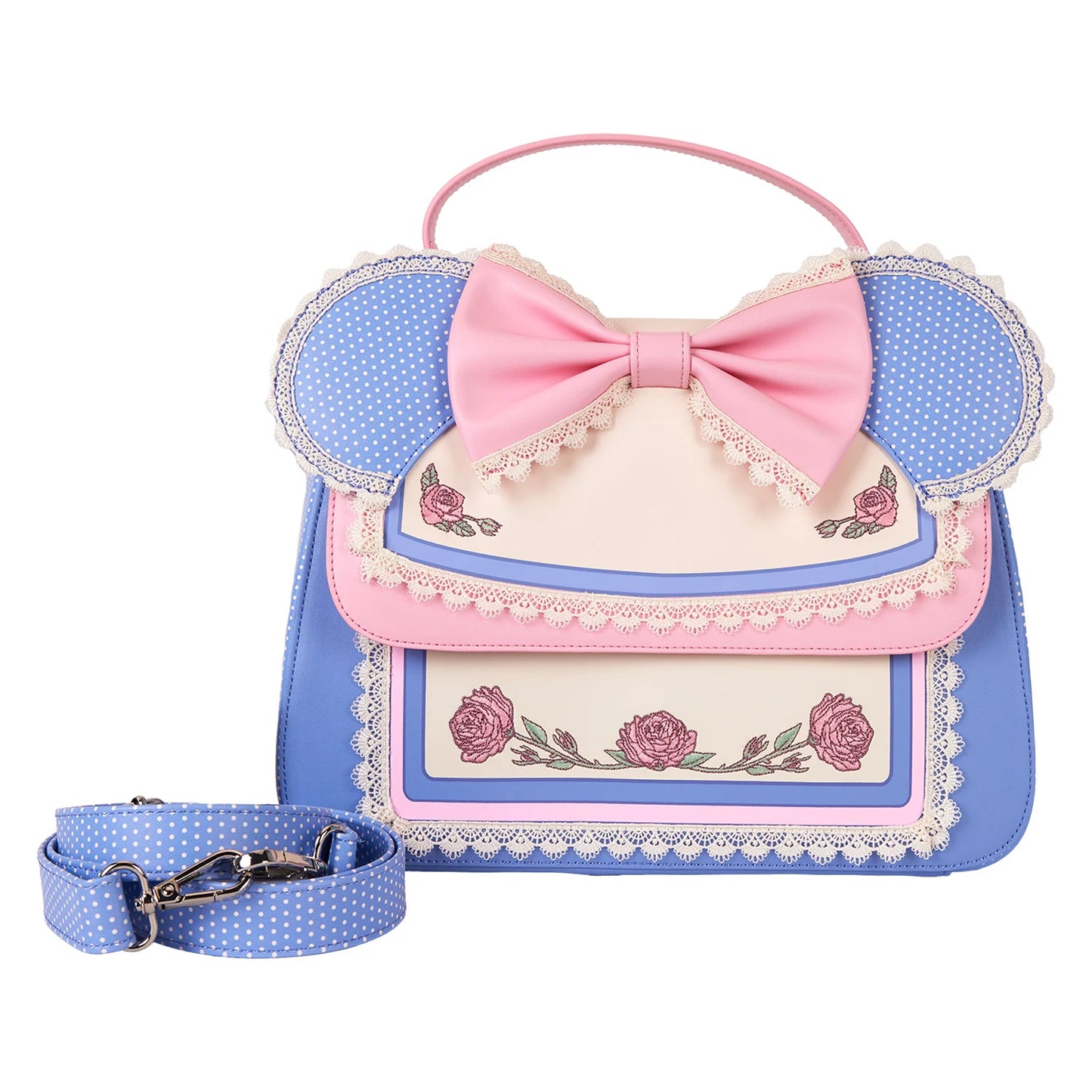 DISNEY - Minnie "Floral and Lace Ears" - Sac bandoulière Loungefly