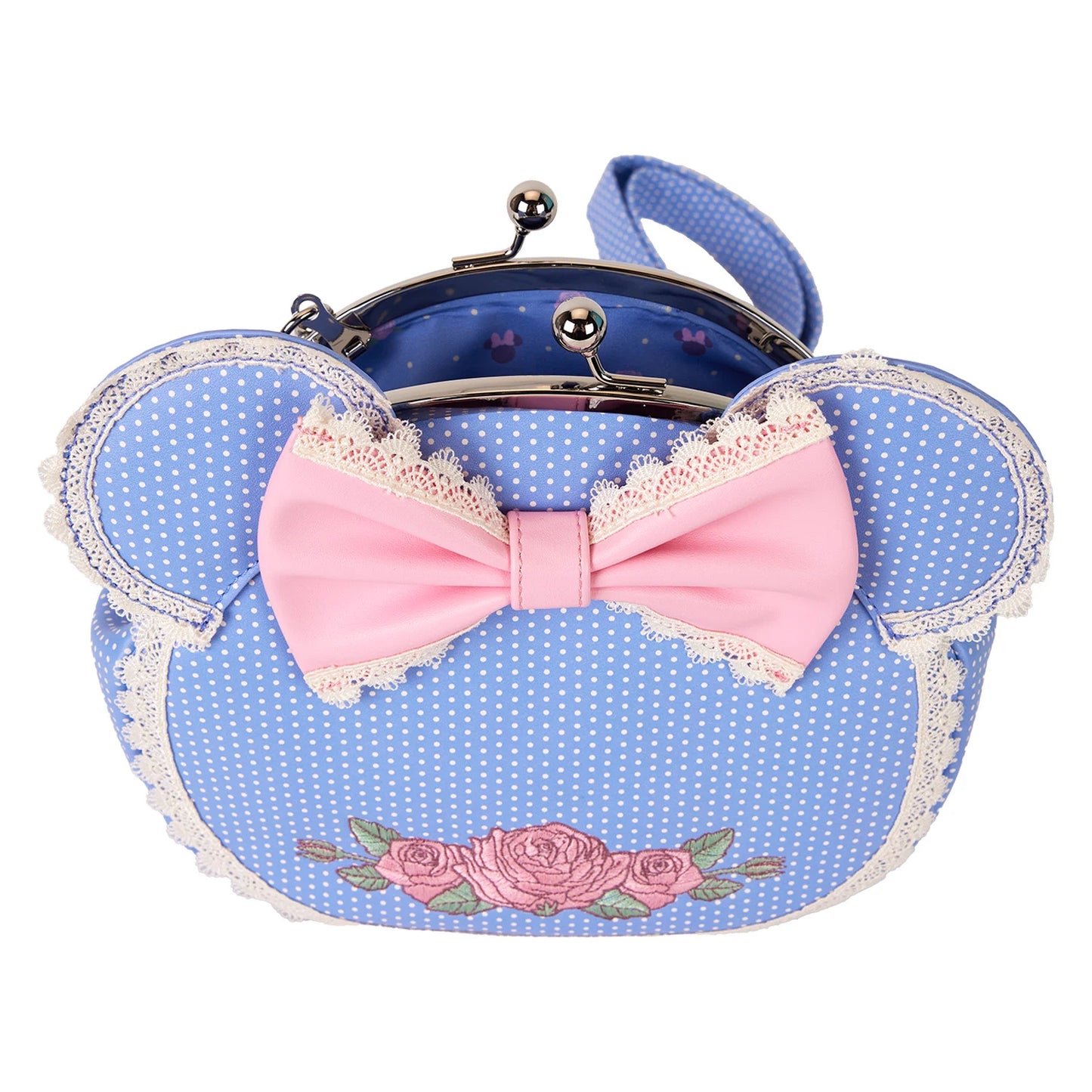 DISNEY - Minnie "Floral and Lace Kisslock" - Sac bandoulière Loungefly