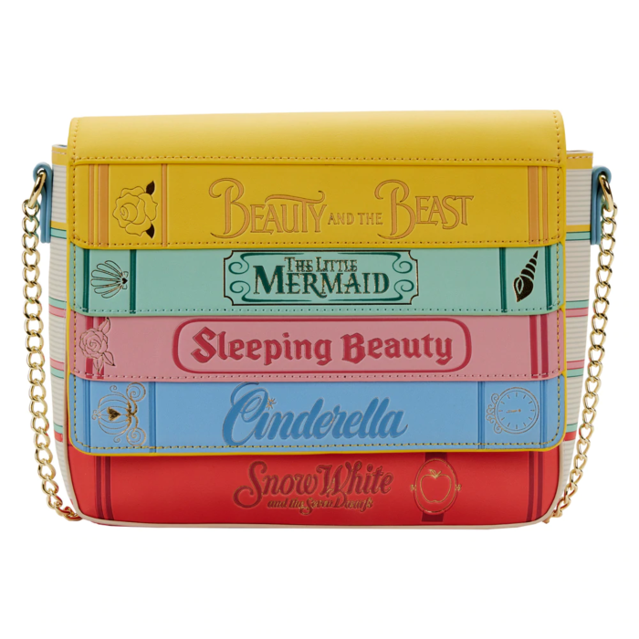 DISNEY - Princess Books - Sac bandoulière LoungeFly '24x20x10cm'