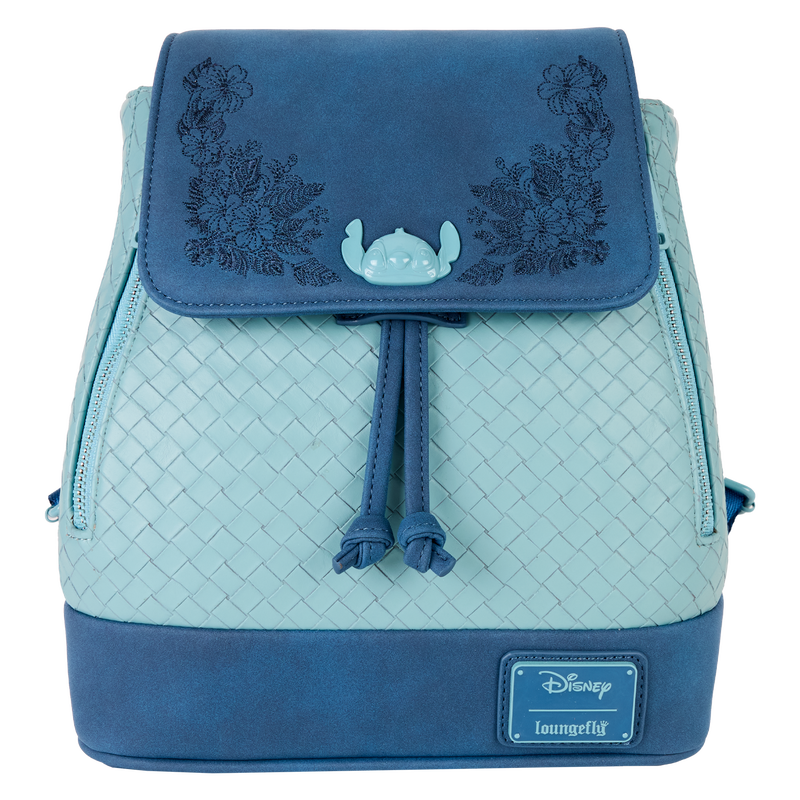 DISNEY - Stitch "Embroidered" - Mini Sac à Dos LoungeFly