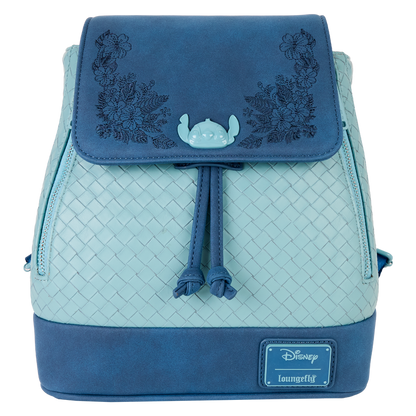 DISNEY - Stitch "Embroidered" - Mini Sac à Dos LoungeFly