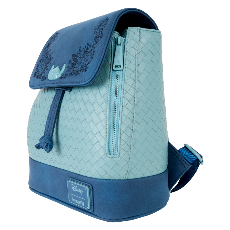 DISNEY - Stitch "Embroidered" - Mini Sac à Dos LoungeFly