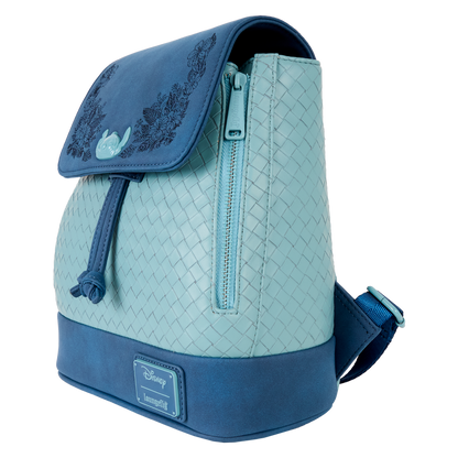DISNEY - Stitch "Embroidered" - Mini Sac à Dos LoungeFly