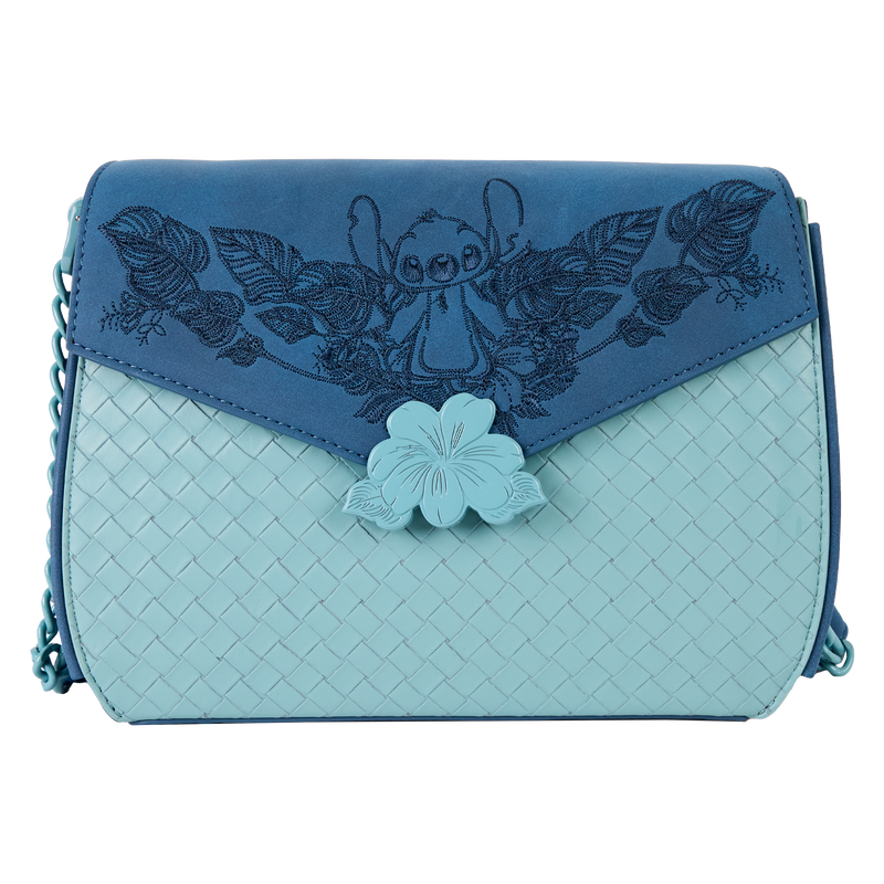 DISNEY - Stitch Embroidered - Sac bandoulière Loungefly