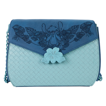 DISNEY - Stitch Embroidered - Sac bandoulière Loungefly